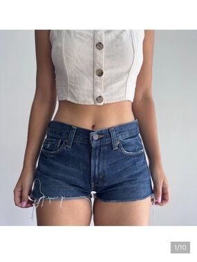 Vintage 511 Levi’s Shorts Denim blue jeans thrufted Levis